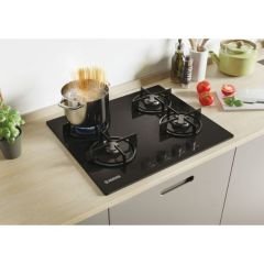 HOOVER HVW6MBB SİYAH CAM ANKASTRE OCAK
