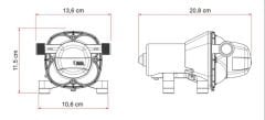 FİAMMA AQUA F 8 Hidrofor 13 LT 12V