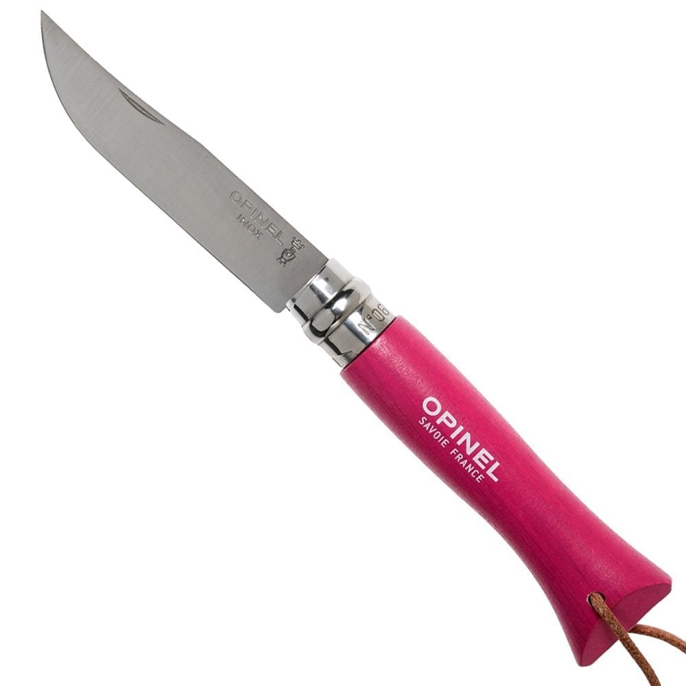 Opinel Inox Trekking 6 No Paslanmaz Çelik Çakı (Fuşya)