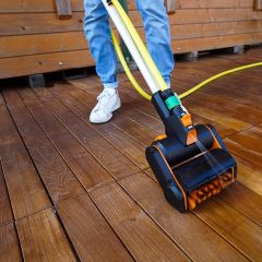 WORX WG441E.9 20Volt 165mm Profesyonel Çok Amaçlı Zemin Fırçası (Akü Dahil Değildir)