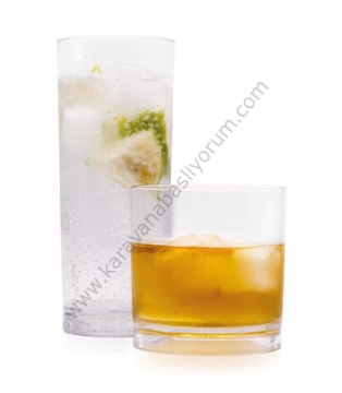 Akrilik Premium Viski Bardağı 250 ml