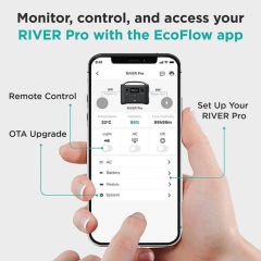 EcoFlow RIVER Pro 720Wh Kapasiteli Portatif Güç İstasyonu