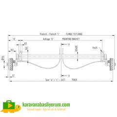 1350 kg Frenli Dingil (1400mm)