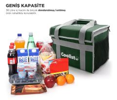 Coolist CL36G 36 Litre Katlanabilir Termos Bez Çanta / Buzluk