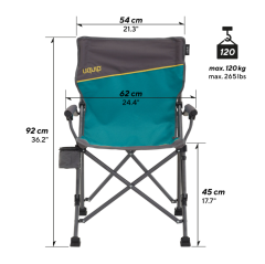 Uqiup Roxy Yüksek Konforlu Takviyeli Katlanır Kamp Sandalyesi