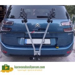 Çeki Demirine Takılan 3'lü Bisiklet Taşıyıcı Towcar Sc3