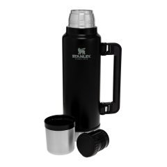 Stanley 1.4L Classic Legendary Bottle Matte Black - Efsane Stanley Termos Siyah