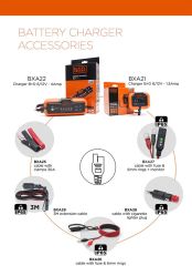 BLACK+DECKER BXA28 12V Araç Çakmaklık Uçlu Akü Şarj Bağlantı Kablosu