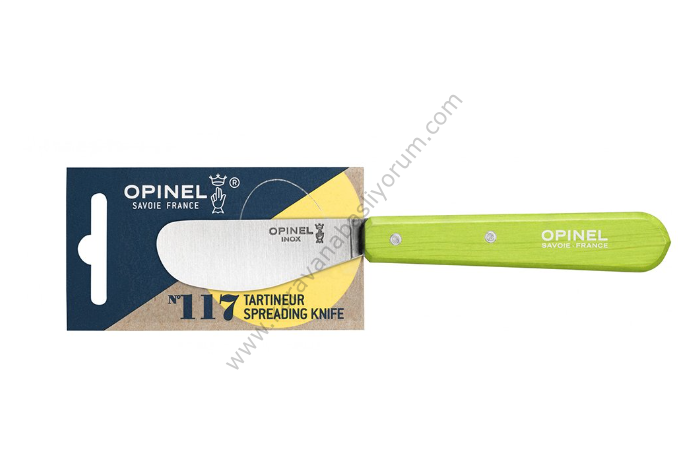 Opinel Essential Spreading No:117 Kahvaltı Bıçağı Açık Yeşil