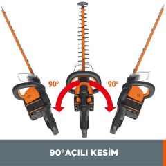 WORX WG284E 40Volt 2.0Ah Li-ion 60CM Profesyonel Çit Budama