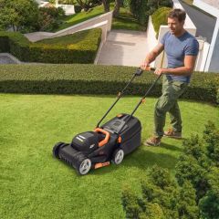 WORX WG730E 20Volt 4.0Ah. Li-ion 30cm Profesyonel Kömürsüz Şarjlı Çim Biçme