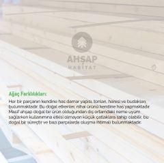 Doğal Ahşap Dolap Hazeranlı