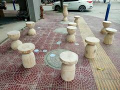 Doğal Ağaç Kütük Orta Sehpa - Yan Sehpa Özel Tasarım