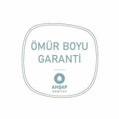 Ahşap Banyo Dolap Çekmeceli Masif Ahşap Banyo Organizer Doğal