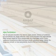 Masif Ahşap Orta Sehpa Doğal Ahşap Sehpa