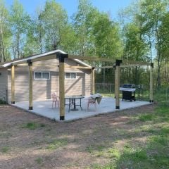 Ahşap Pergule - Ahşap Pergola-Gölgelik, Kolay Kurulum Demonte Pergule