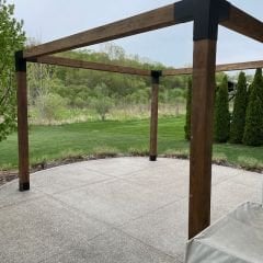 Ahşap Pergule - Ahşap Pergola-Gölgelik, Kolay Kurulum Demonte Pergule