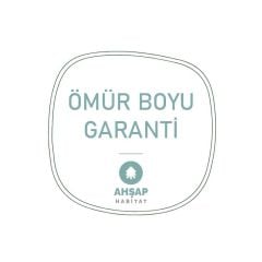 Kütük Masif Ahşap Banyo Tezgahı Dolaplı ve Renk Seçenekli