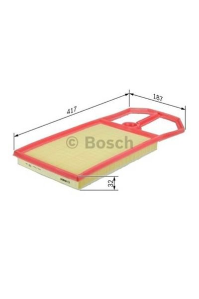 VW Polo 1.4 16V AHW Hava Filtresi 2000-2002 Bosch