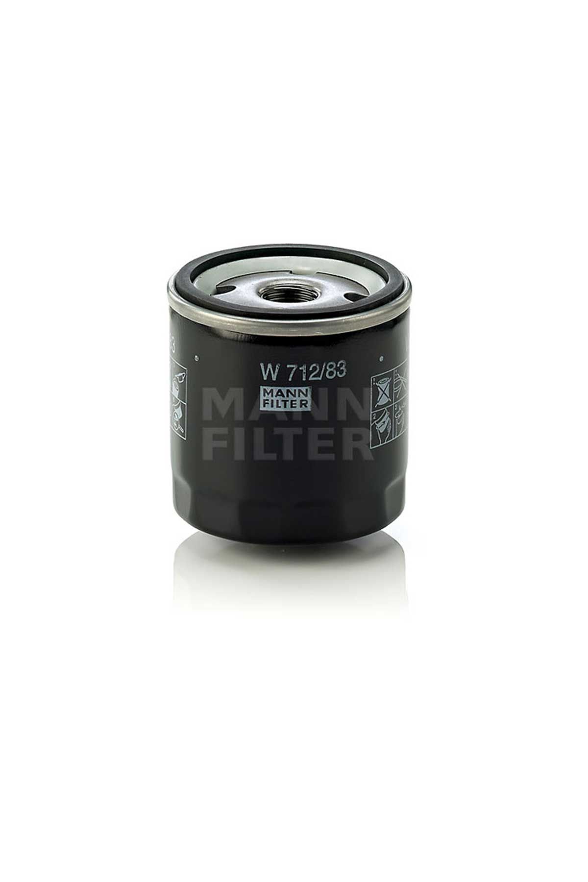 Toyota Hilux 2.8 Dizel Yağ Filtresi 2015-2019 Mann Filter