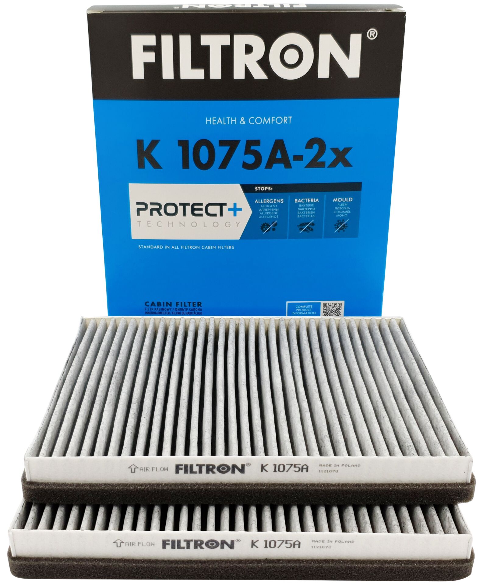 Filtron K1075A-2X Karbonlu Polen Filtresi