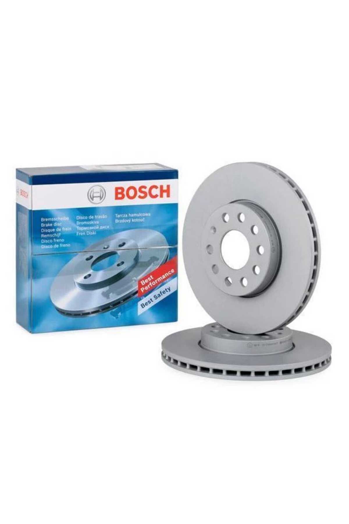 Peugeot 307 Ön Fren Diski 2001-2009 Bosch Takım 2 Adet