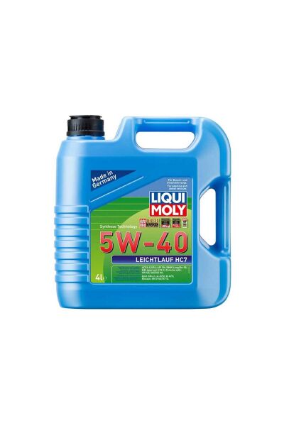 LIQUI MOLY 5W40 Motor Yağı Leichtlauf HC7 4 Litre