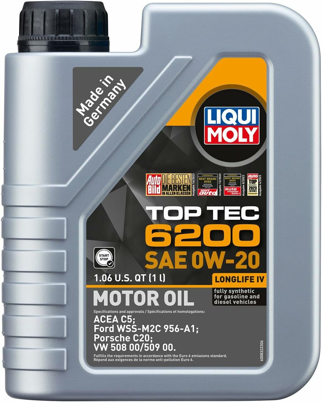 LIQUI MOLY TOP TEC 6200 0W20 4L