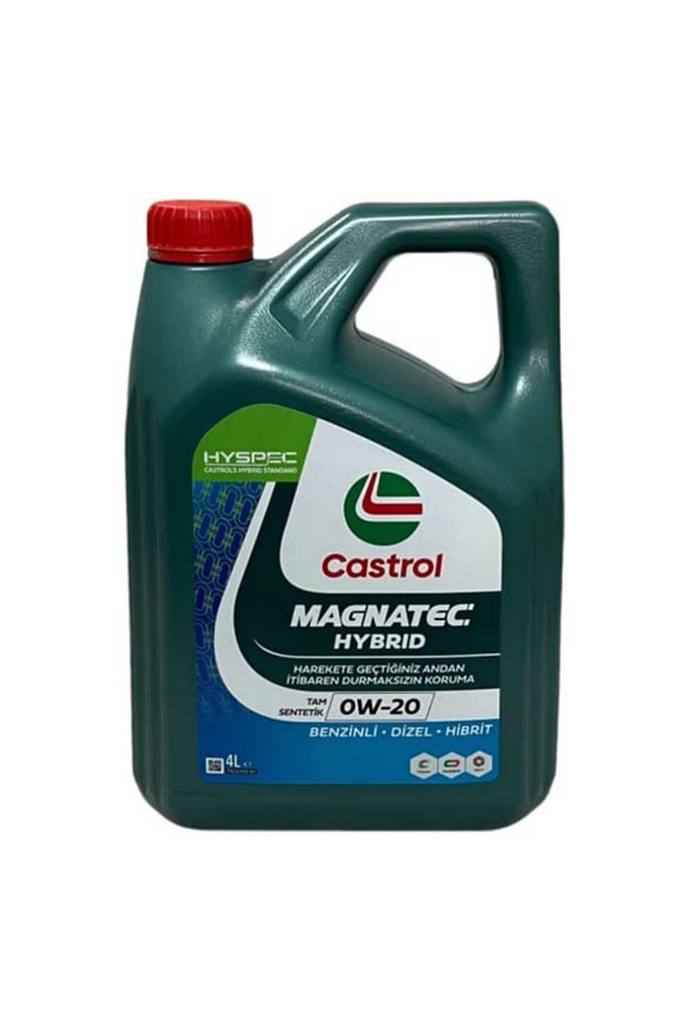Castrol Magnatec 0W20 Hybrid Motor Yağı 4 Litre