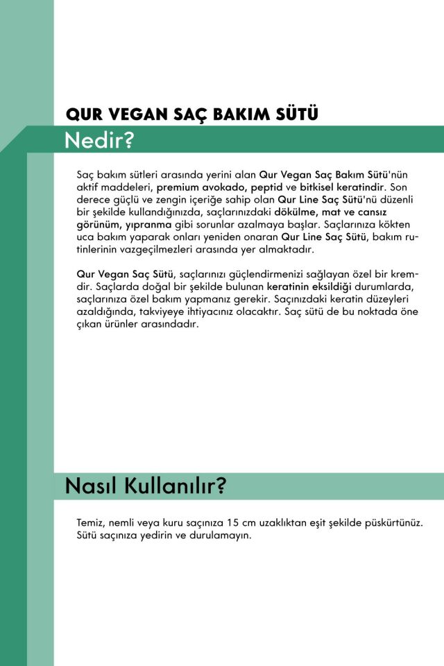Dökülme Karşıtı Uzatma Etkili Avakadolu Yoğun Nemlendirme Parlaklık Sağlayıcı Vegan Saç Bakım Sütü