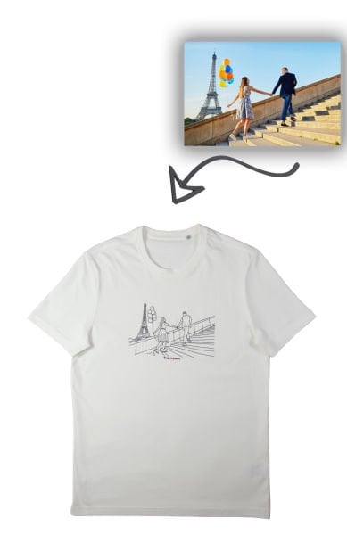 Kişiye Özel Nakışlı T-shirt