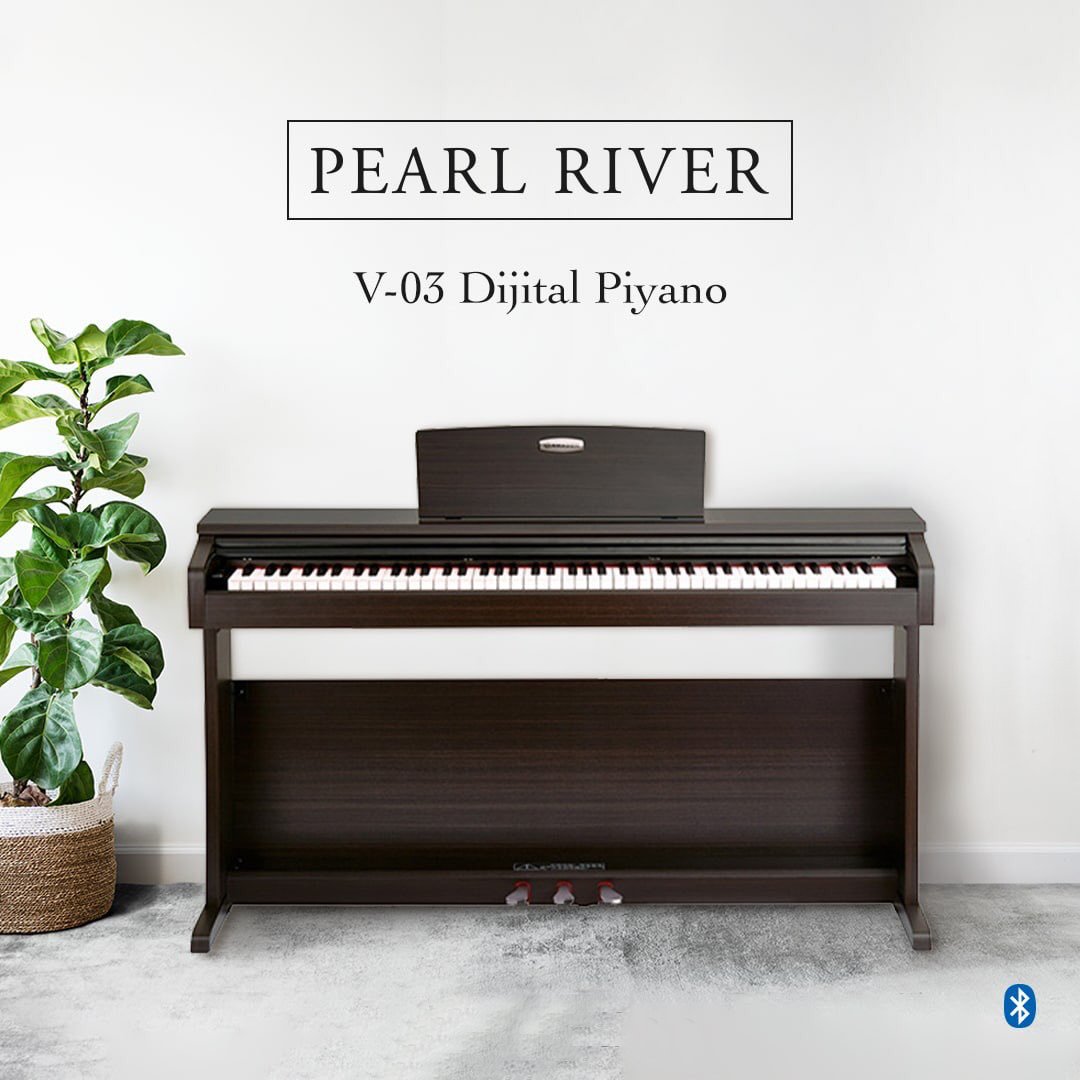 Pearl River V-03 Dijital Piyano (Siyah)