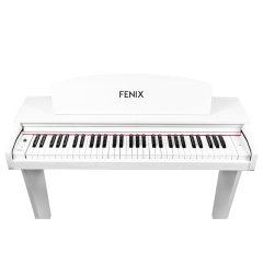 Fenix KIDS-1 Çocuk Piyanosu Tabure + Kulaklık Hediye (Beyaz)