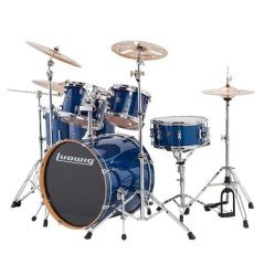 Ludwig Evolution Maple (Trans Blue Shell) Bateri Seti