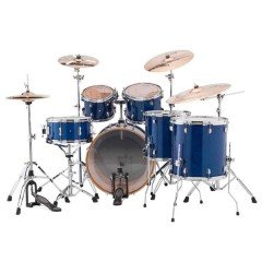 Ludwig Evolution Maple (Trans Blue Shell) Bateri Seti