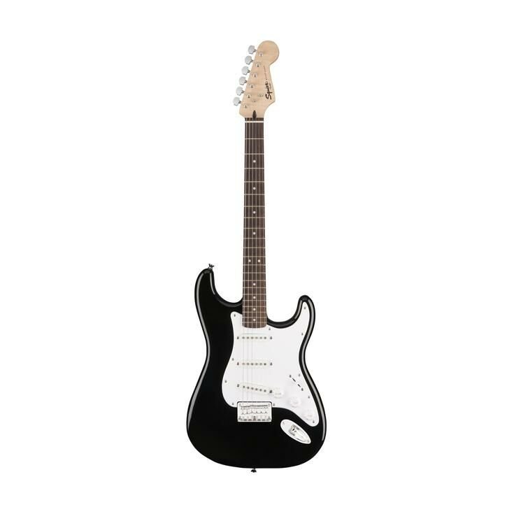 Squier MM Strat Hard Tail Black Elektro Gitar