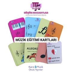 Küçük Mozartlar Müzik Eğitim Kartları  STOKTA-LANSMAN FİYATI