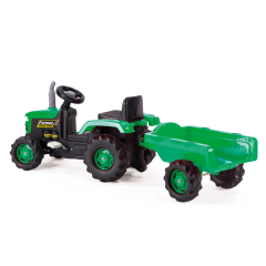 Tractor with Full Trailer - Pedal