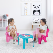 Unicorn Table and 2 Chairs Set