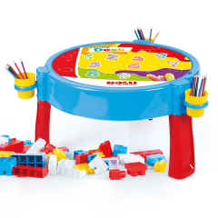 Full 100 Pieces Mega Block Activity Table