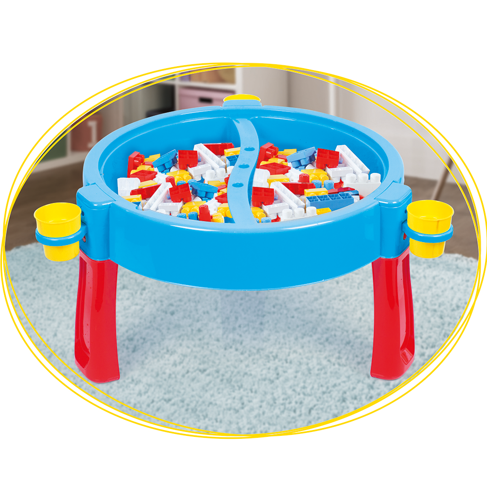 Full 100 Pieces Mega Block Activity Table