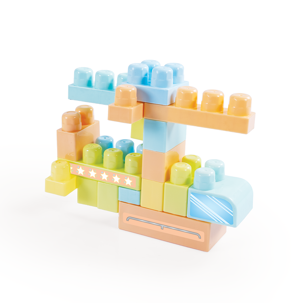 Big Blocks in Full Printed Bag 60 Pieces