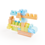 BASKILI TORBADA BUYUK BLOKLAR 60 PARÇA