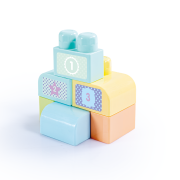 BASKILI TORBADA BUYUK BLOKLAR 100 PARÇA