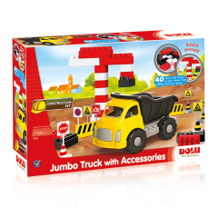 Full Jumbo Truck And Blocks 40 Pieces