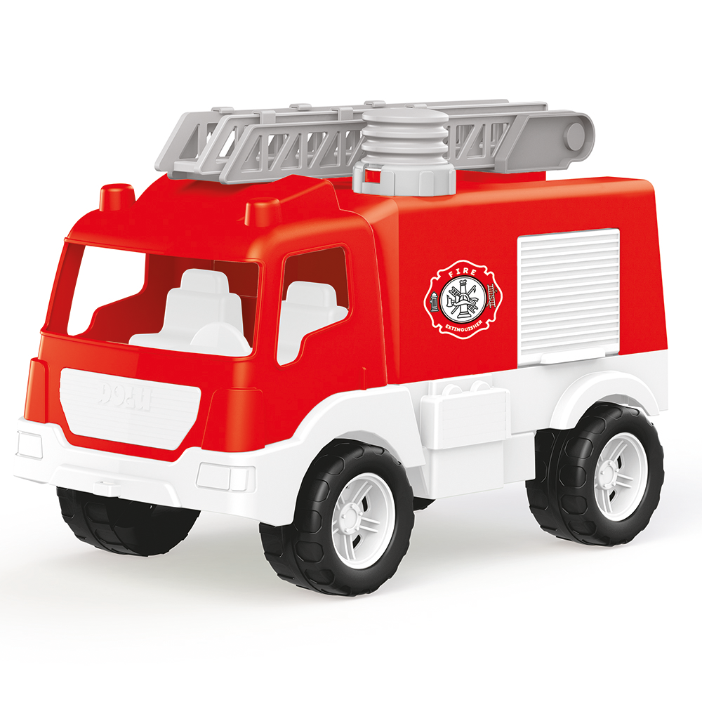 Full Fire Truck With Box 38 Cm