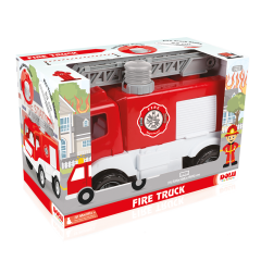 Full Fire Truck With Box 38 Cm