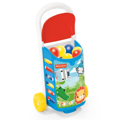 Fisher-Price Pull-Pull Car And 25 Balls