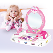 Unicorn Table Top Vanity Set With Mirror