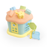 Cute Shape Sorter House – Lockable Door
